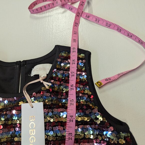 NWT BCBGirls Sparkly Tunic Style Dress - Picture 15 of 15